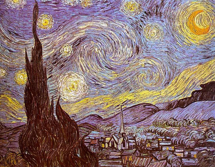 Starry Night, Vincent Van Gogh